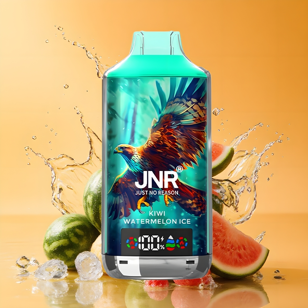 JNR Falcon X 18000 Puffs Nagykereskedés Magyarország Kettős Mesh Coil Kiwi Görögdinnye Jég