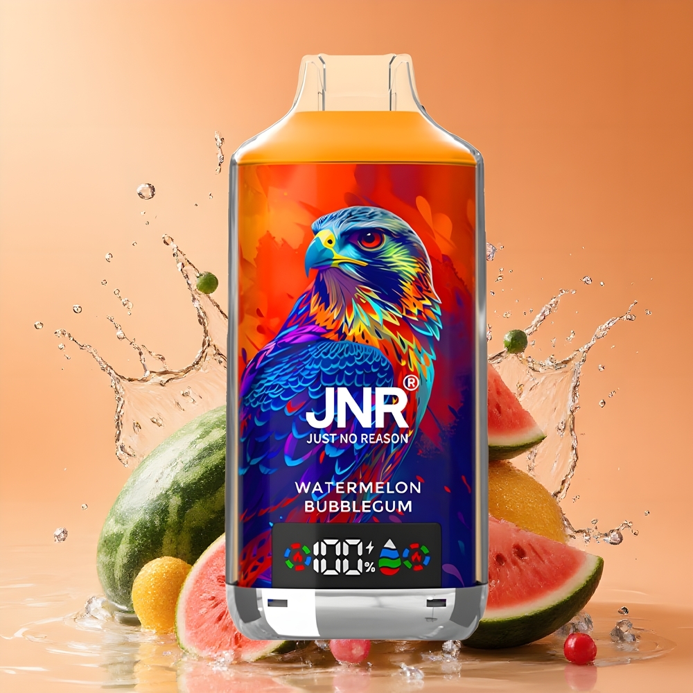 JNR Falcon X 18000 Puffs Nagykereskedés Magyarország Típus-C Gyorstöltés Görögdinnye Rágógumi