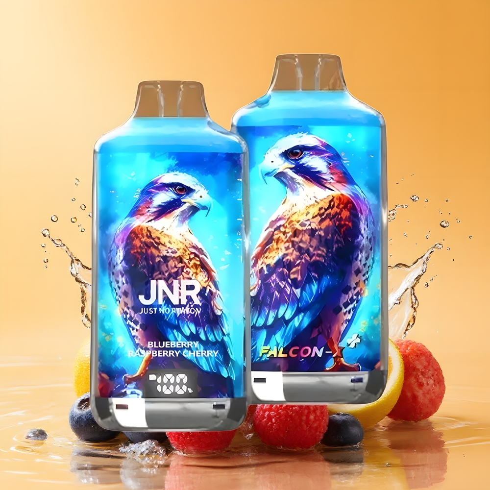 JNR Falcon X⁺ 28000 Nagykereskedés Magyarország 950mAh Kékáfonya Málna Cseresznye