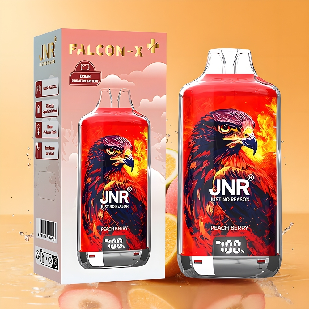 JNR Falcon X⁺ 28000 Nagykereskedés Magyarország 950mAh Őszibarack-Bogyó