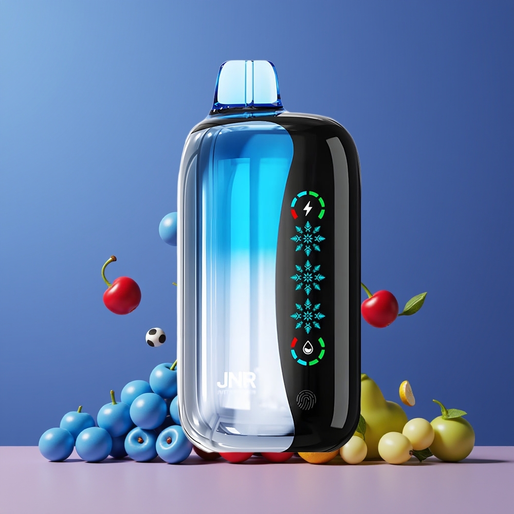 JNR Flex Ice 21000 Puffs Nagykereskedés Magyarország Customizable Airflow Kék Cseresznye Robbanás