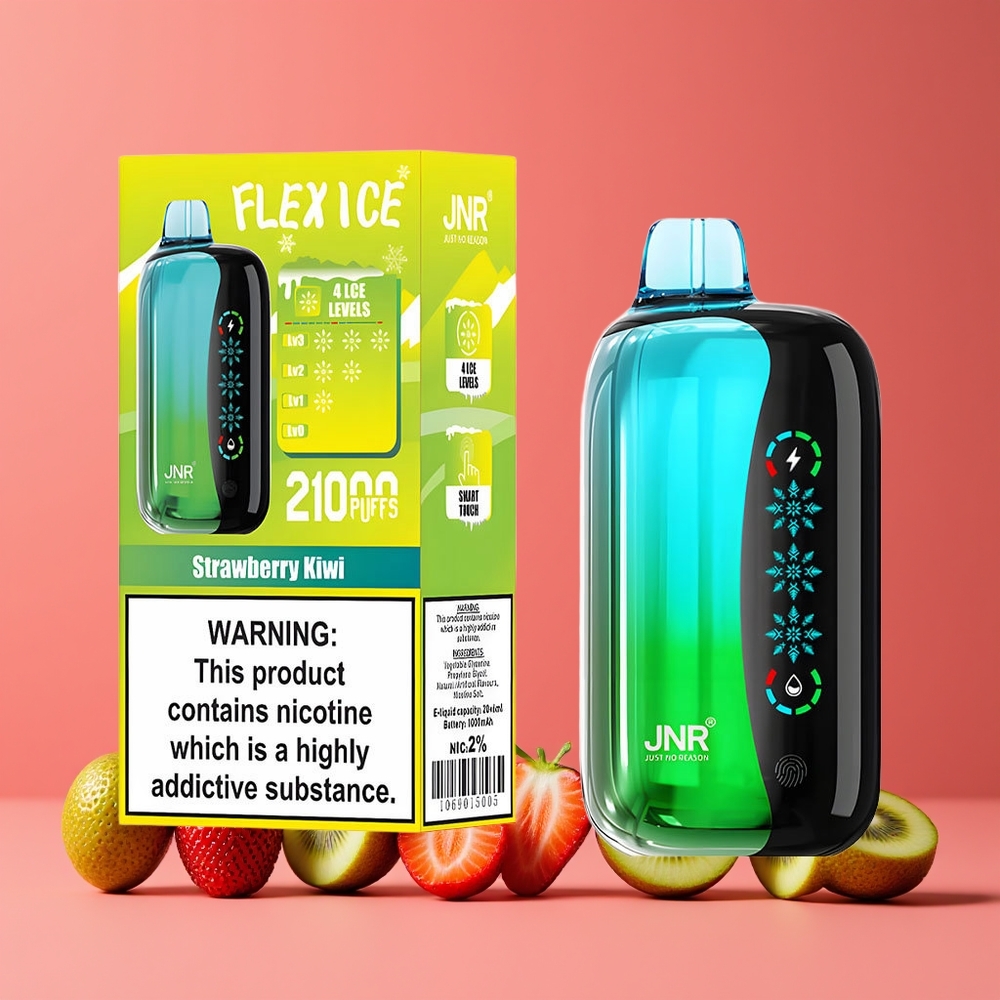 JNR Flex Ice 21000 Puffs Szabályozható Levegőáramlás Nagykereskedés Magyarország Eper-Kivi