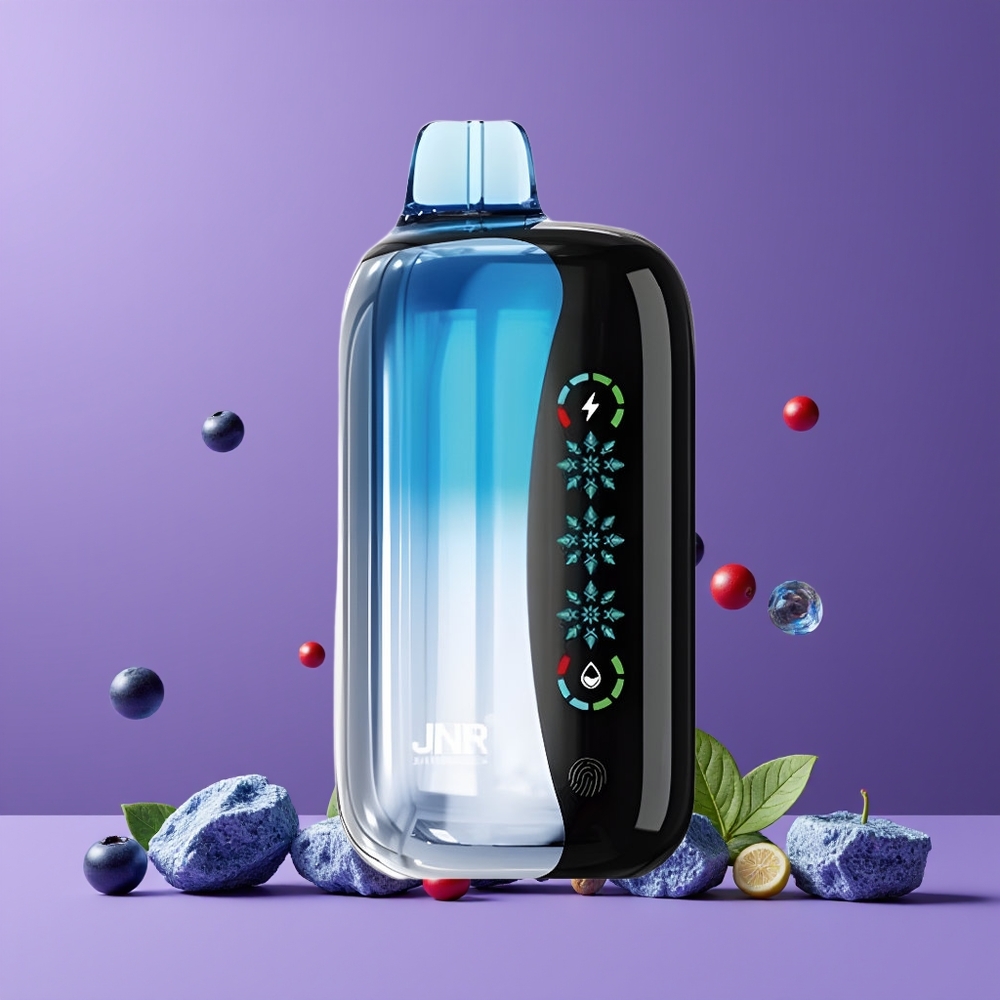 JNR Flex Ice 21000 Puffs Touch Screen Nagykereskedés Magyarország Áfonya Jég