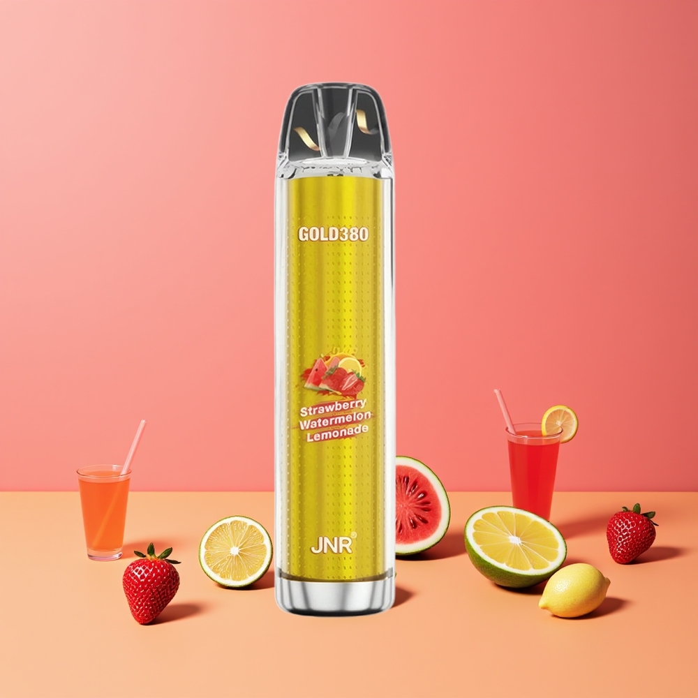JNR Glod380 6000 Puffs Nagykereskedés Magyarország 1500mAh Eper Dinnye Limonádé