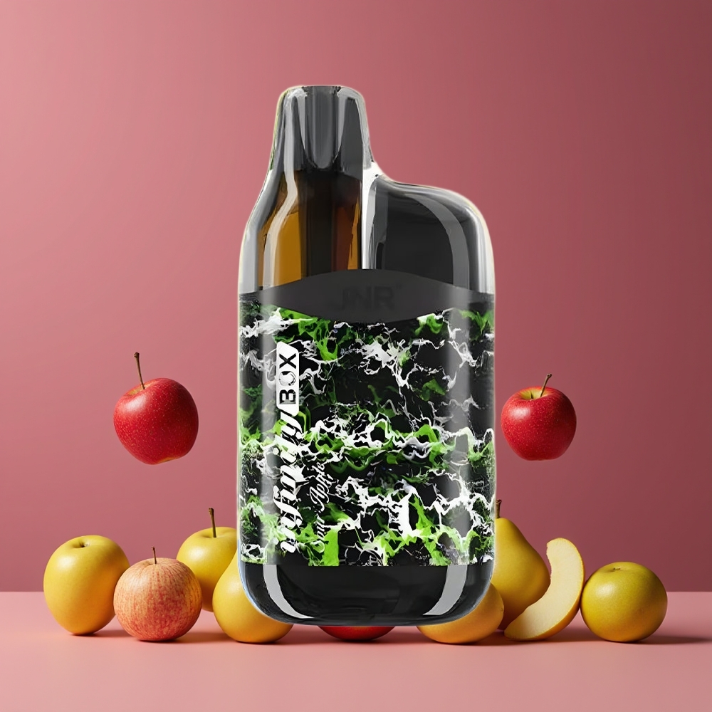 JNR Infinity Box 10700 Puffs Nagykereskedés Magyarország 2200mAh Eldobható Vape Savanyú Alma