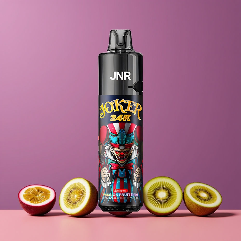 JNR Joker 24K Puffs Nagykereskedés Magyarország 2+10ml Refillable Pod Szenvedélyes Gyümölcs Kivi