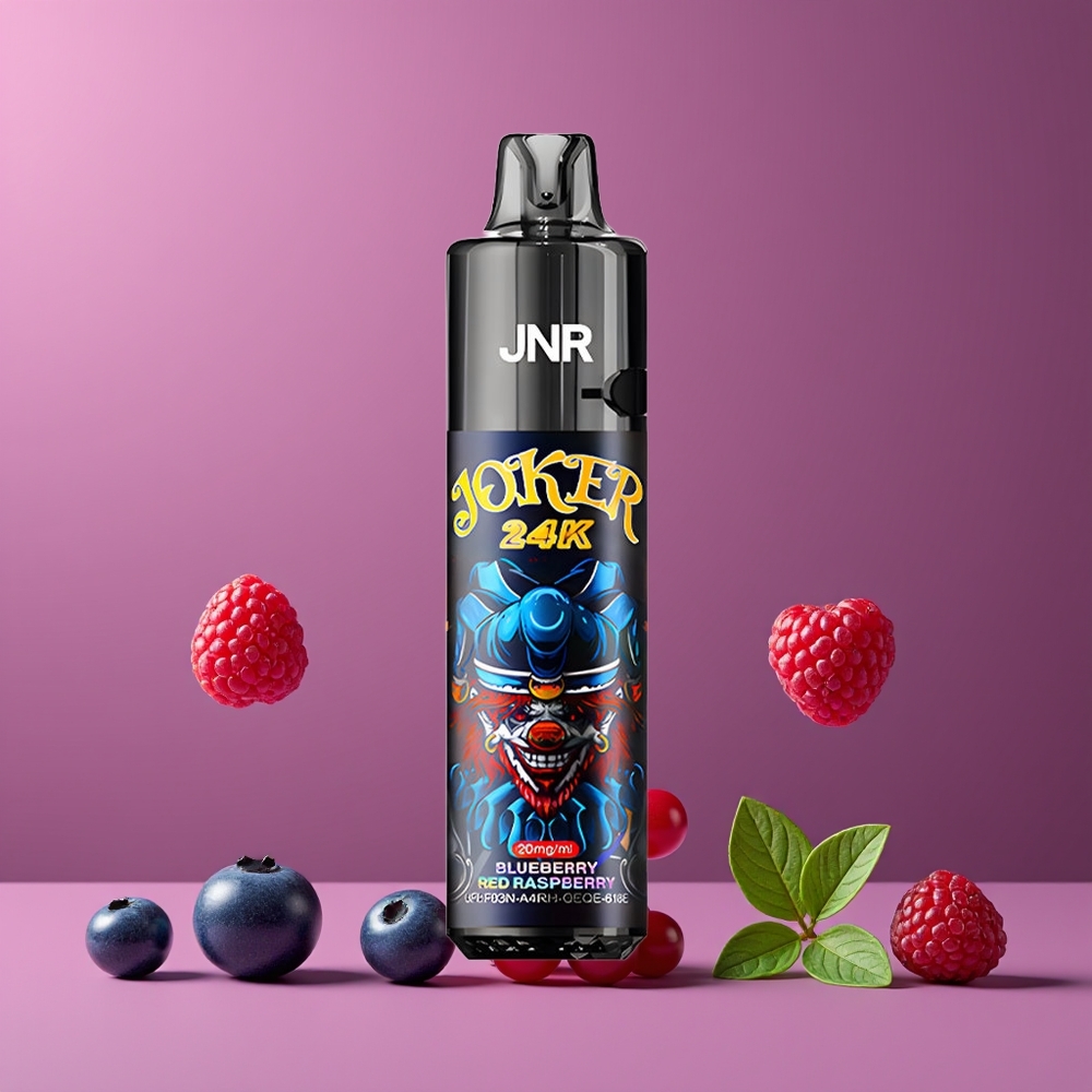 JNR Joker 24K Puffs Refillable Nagykereskedés Magyarország Áfonya Vörös Málna