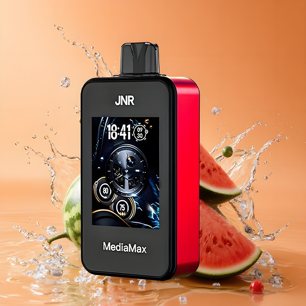 JNR MediaMax 40000 Puffs Nagykereskedés Magyarország 2.4'' HD Display Görögdinnye Jég