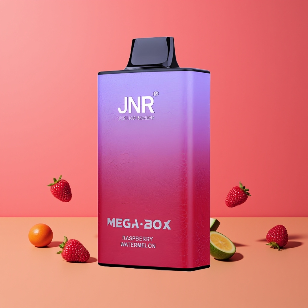 JNR Mega Box 25000 Puffs Dual Mesh Nagykereskedés Magyarország Málna Görögdinnye
