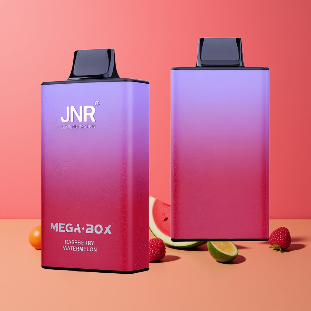 JNR Mega Box 25000 Puffs Dual Mesh Nagykereskedés Magyarország Málna Görögdinnye
