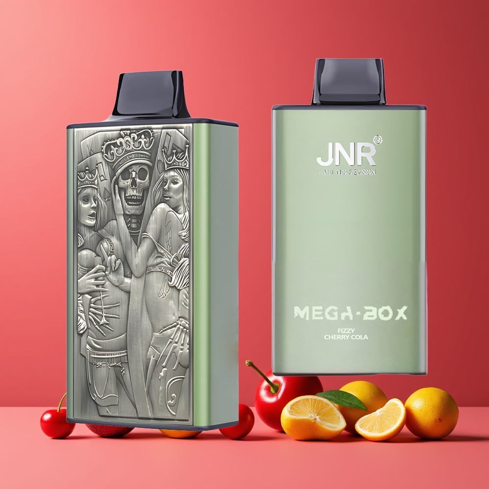 JNR Mega Box 25000 Puffs Dupla Mesh Fizzy Cseresznyes Kóla Nagykereskedés Magyarország