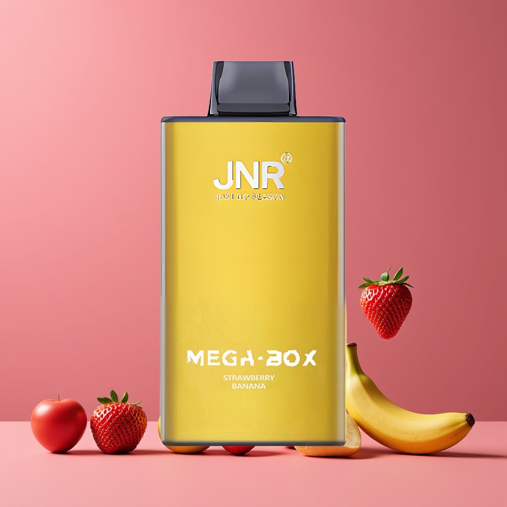 JNR Mega Box 25000 Puffs Eldobható E-szigaret Dual Mesh Eper-Banan Nagykereskedés Magyarország
