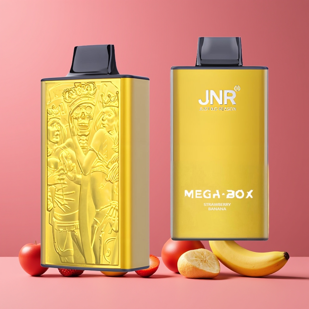 JNR Mega Box 25000 Puffs Eldobható E-szigaret Dual Mesh Eper-Banan Nagykereskedés Magyarország
