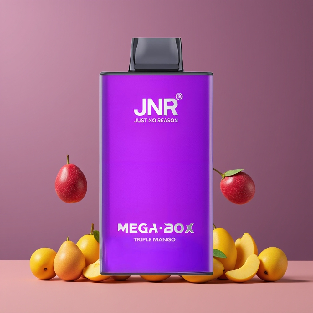 JNR Mega Box 25000 Puffs Eldobható Vape Hármas Manga Nagykereskedés Magyarország Dual Mesh Coil