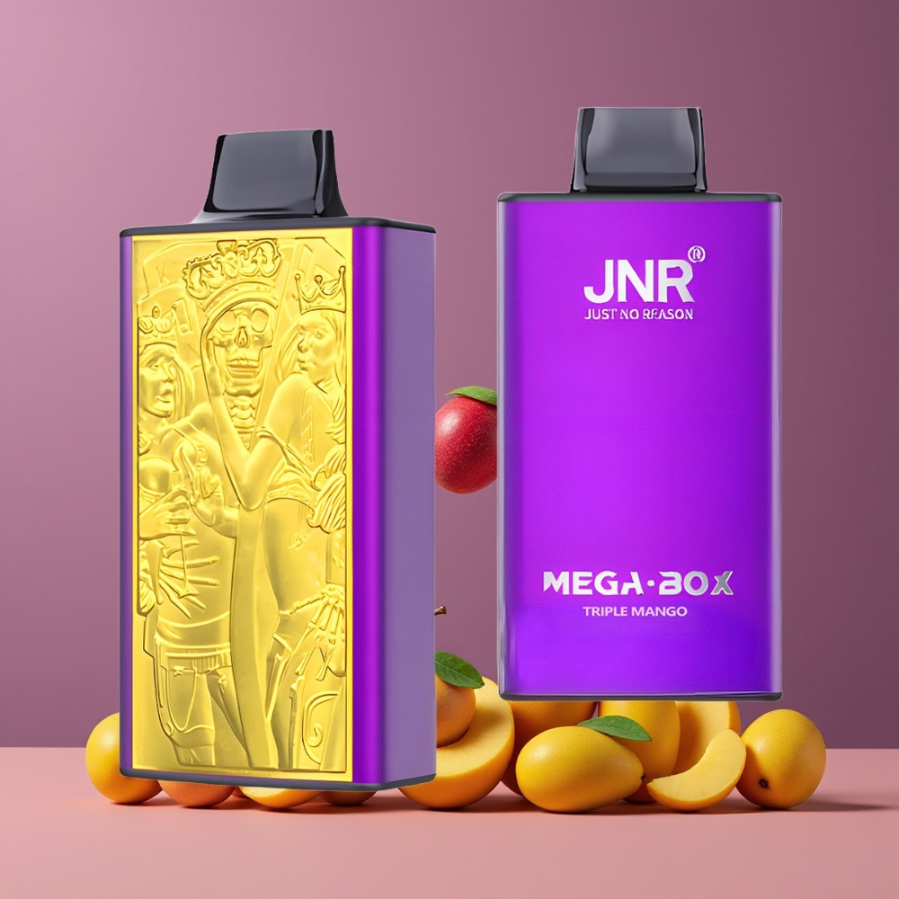 JNR Mega Box 25000 Puffs Eldobható Vape Hármas Manga Nagykereskedés Magyarország Dual Mesh Coil