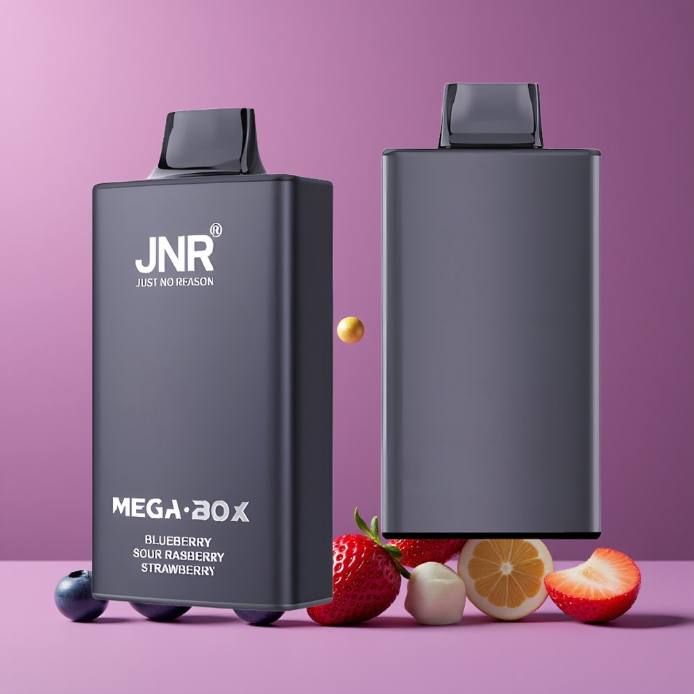 JNR Mega Box 25000 Puffs Kettős Mesh Nagykereskedés Magyarország Áfonya Savanyú Málna Eper