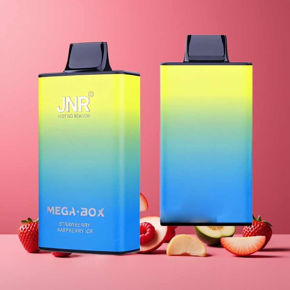 JNR Mega Box 25000 Puffs Nagykereskedés Magyarország Dupla Mag Kettős Mag Eper Málna Jég