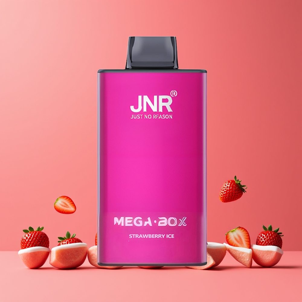 JNR Mega Box 25000 Puffs Nagykereskedés Magyarország Dupla Mesh Eperjég