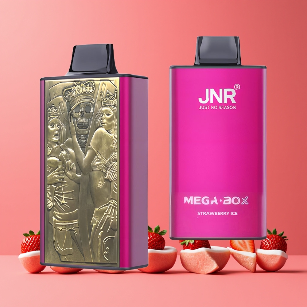 JNR Mega Box 25000 Puffs Nagykereskedés Magyarország Dupla Mesh Eperjég