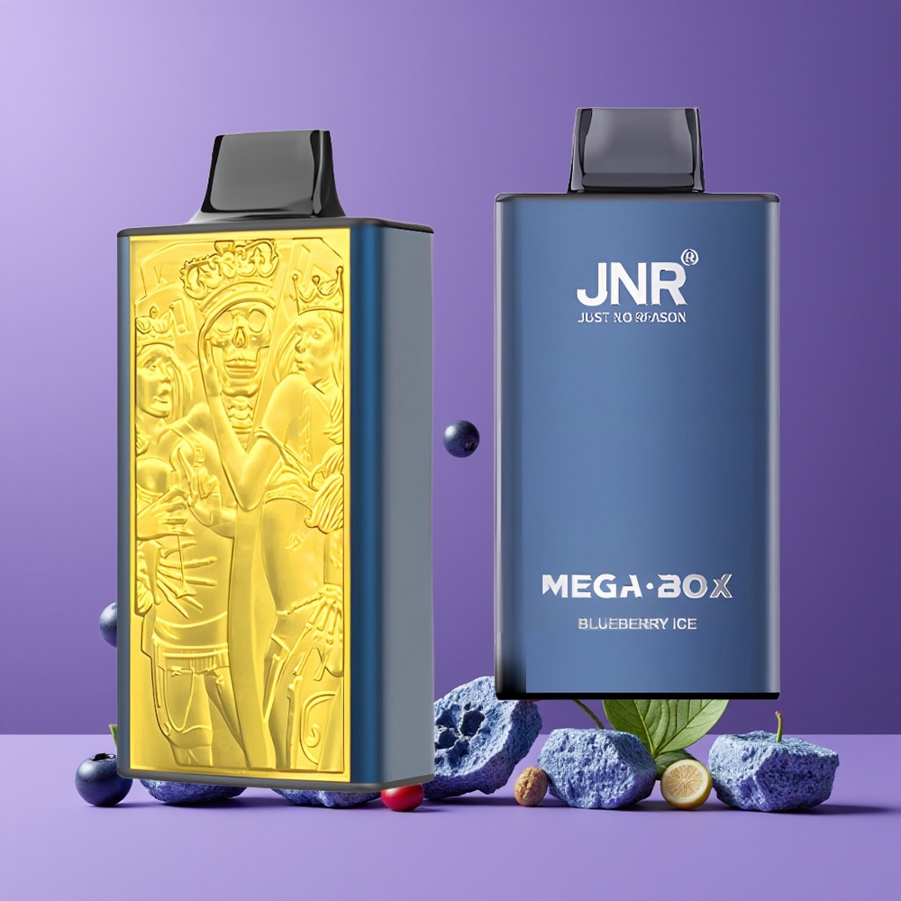 JNR Mega Box 25000 Puffs Nagykereskedés Magyarország Kettős Mesh Borostyánjég