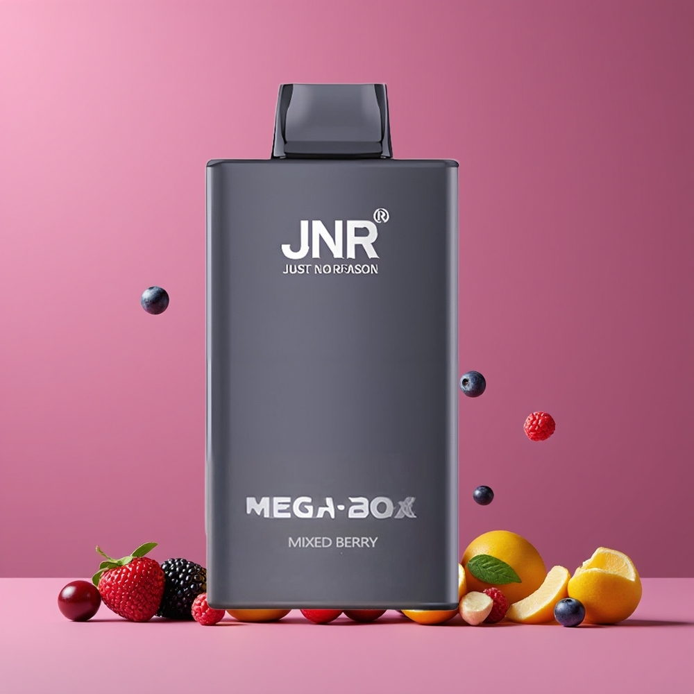 JNR Mega Box 25000 Puffs Nagykereskedés Magyarország Kettős Mesh Vegyesbogyó