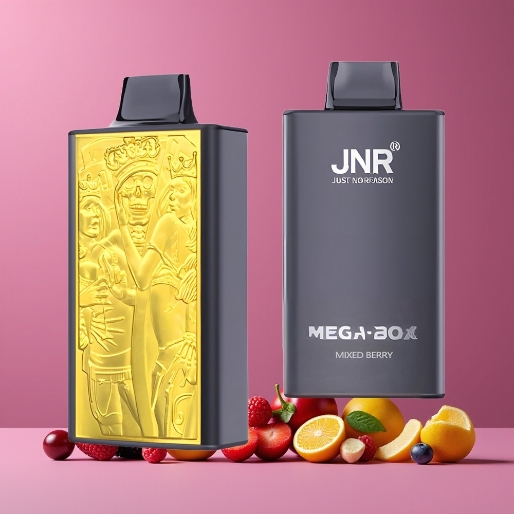 JNR Mega Box 25000 Puffs Nagykereskedés Magyarország Kettős Mesh Vegyesbogyó