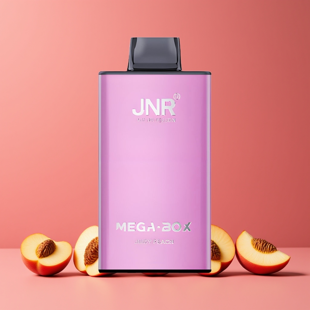 JNR Mega Box 25000 Puffs Type-C Gyors töltésű Ízletes Barack Nagykereskedés Magyarország