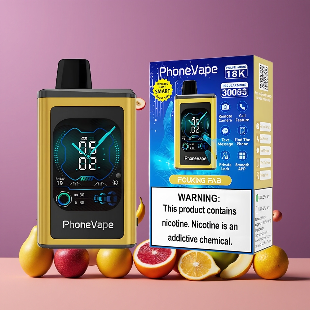 JNR PhoneVape 30000 puffs Töltés nélküli Vape Turbo Mód Nagykereskedés Magyarország Fucking Fab