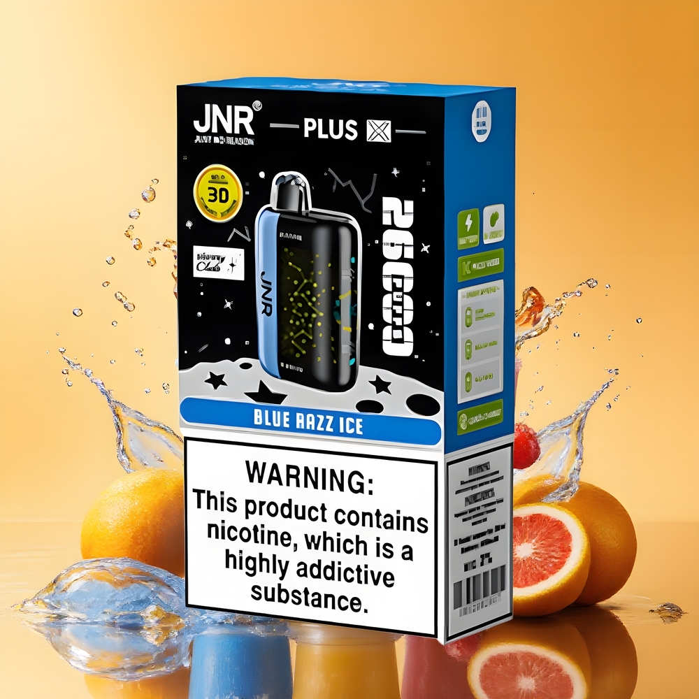 JNR Plus-X 26000 Puffs 28ml Nagykereskedés Magyarország Kék Málna Jég