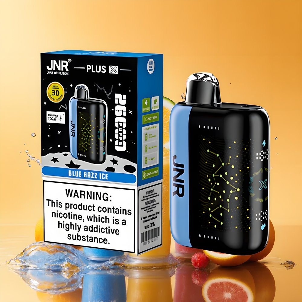 JNR Plus-X 26000 Puffs 28ml Nagykereskedés Magyarország Kék Málna Jég