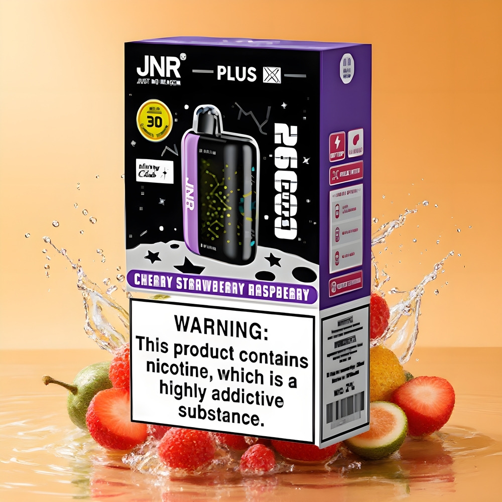 JNR Plus-X 26000 Puffs Cseresznye Eper Málna Nagykereskedés Magyarország 850mAh Type-C