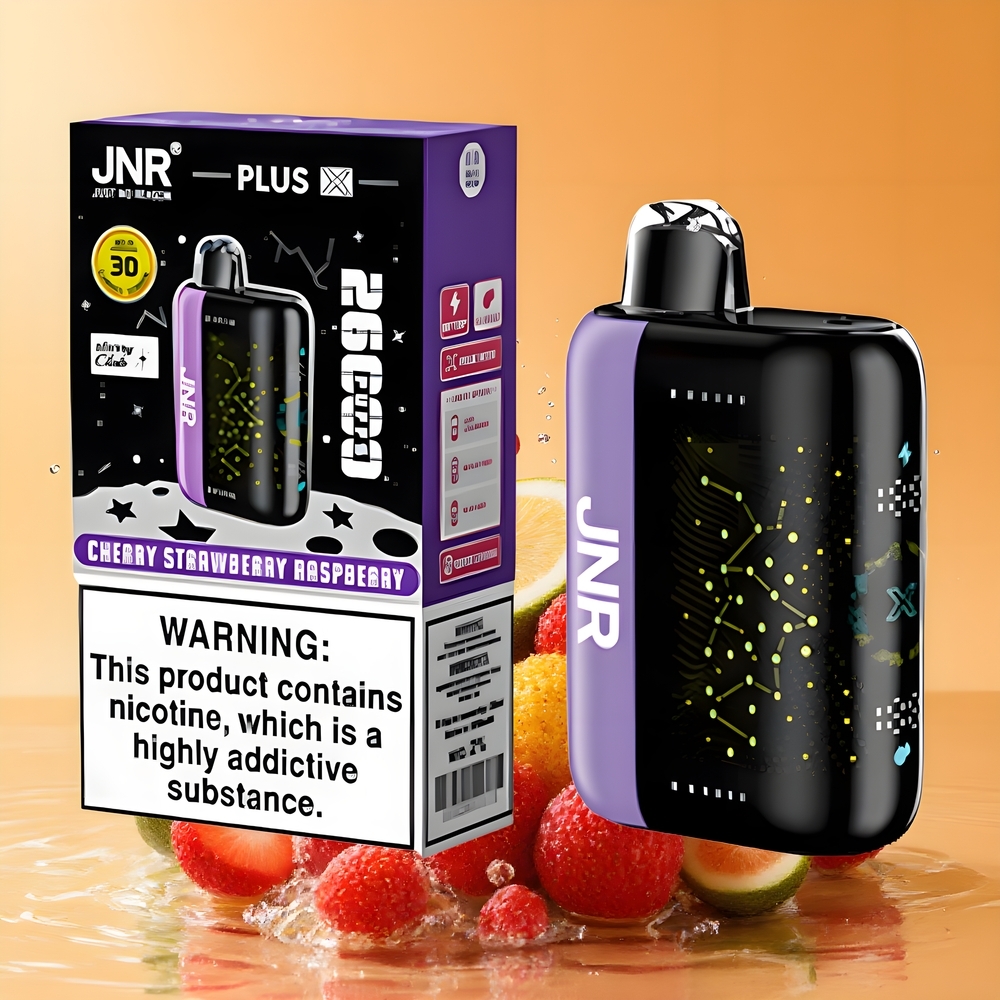 JNR Plus-X 26000 Puffs Cseresznye Eper Málna Nagykereskedés Magyarország 850mAh Type-C