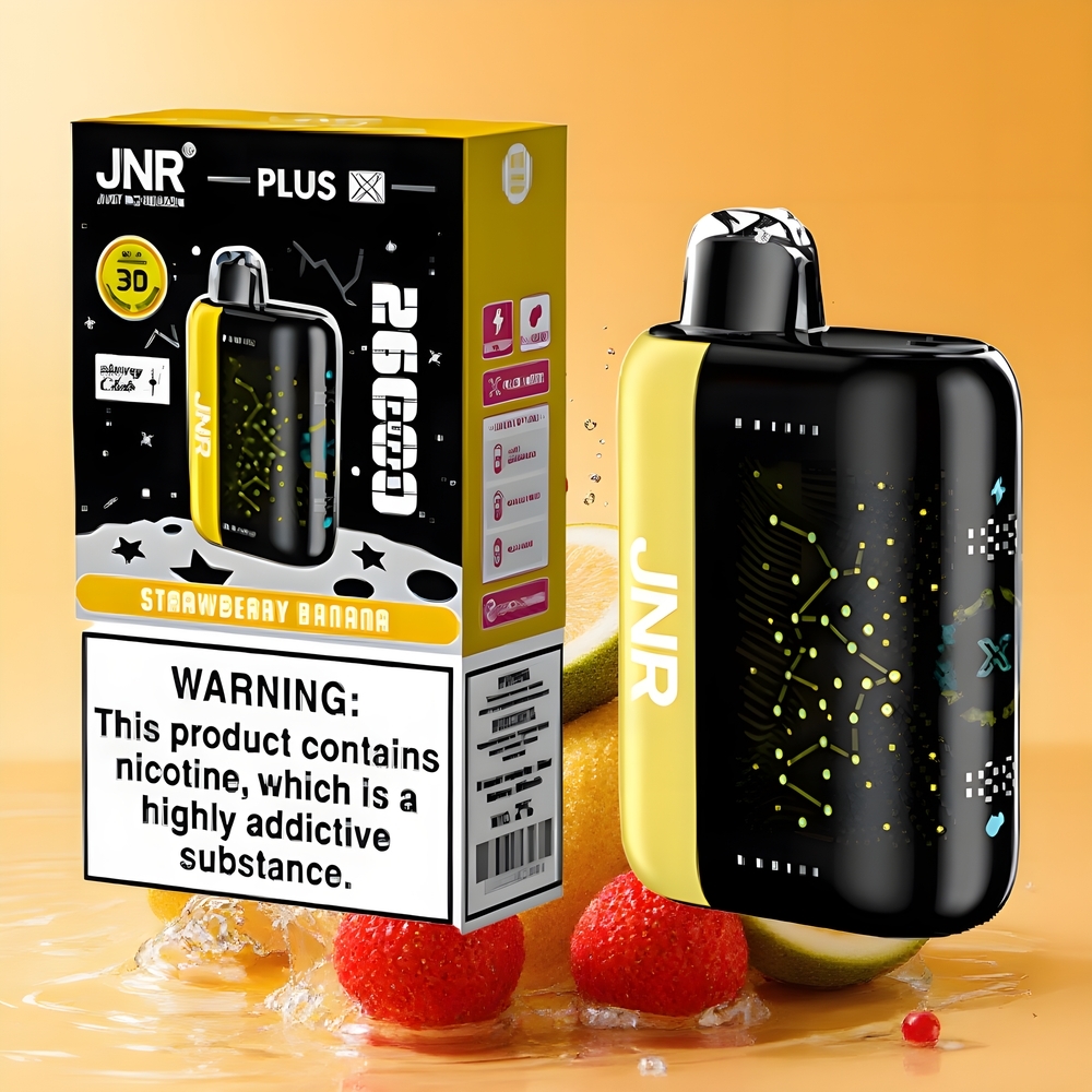 JNR Plus-X 26000 Puffs Nagykereskedés Magyarország 850 mAh Eper-Banán