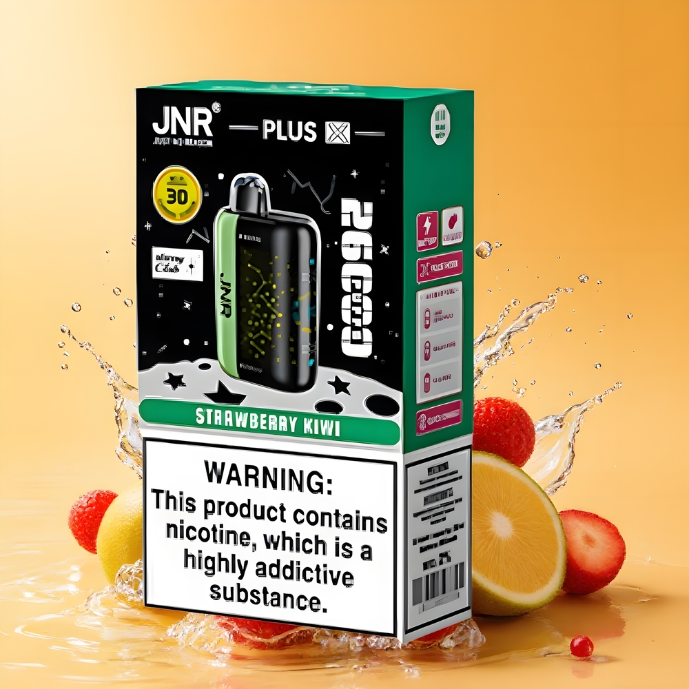 JNR Plus-X 26000 Puffs Nagykereskedés Magyarország 850 mAh Eper-Kiwi
