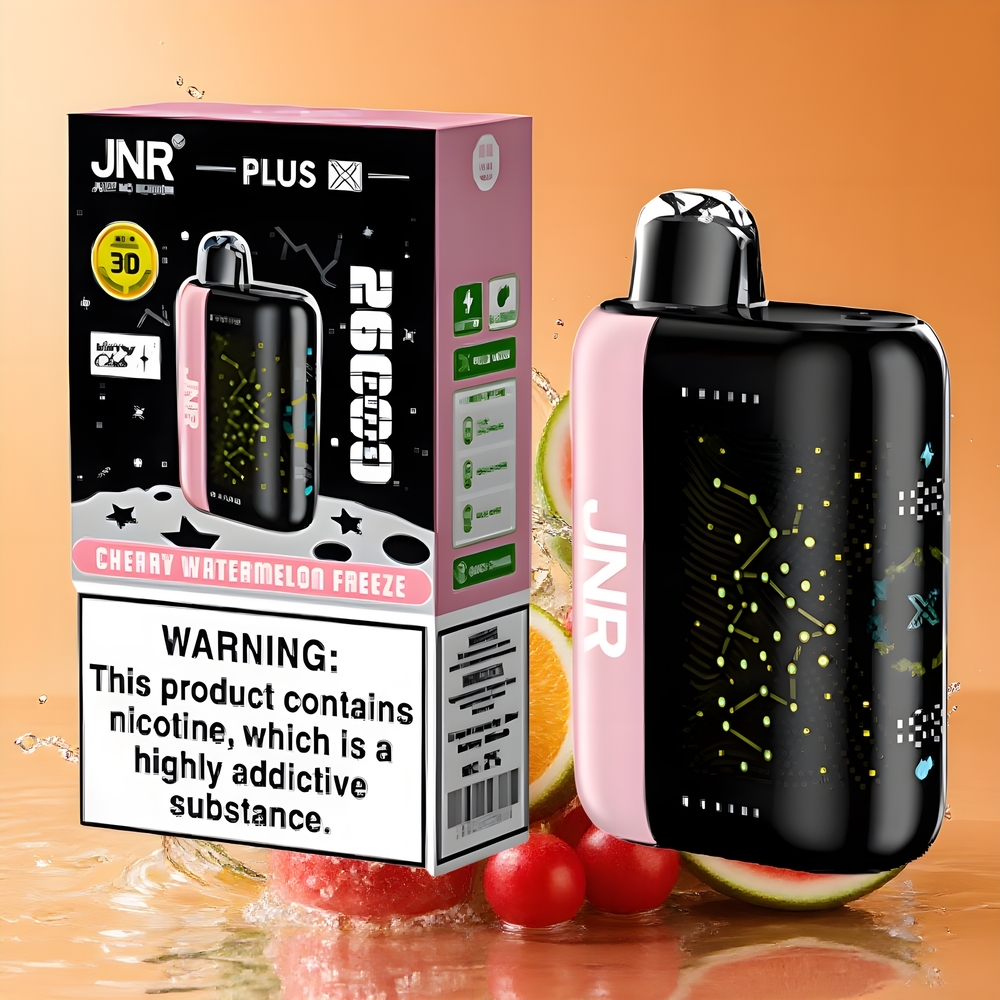 JNR Plus-X 26000 Puffs Nagykereskedés Magyarország 850 mAh Type-C Quick Charge Meggy-Görögdinnye Fagy