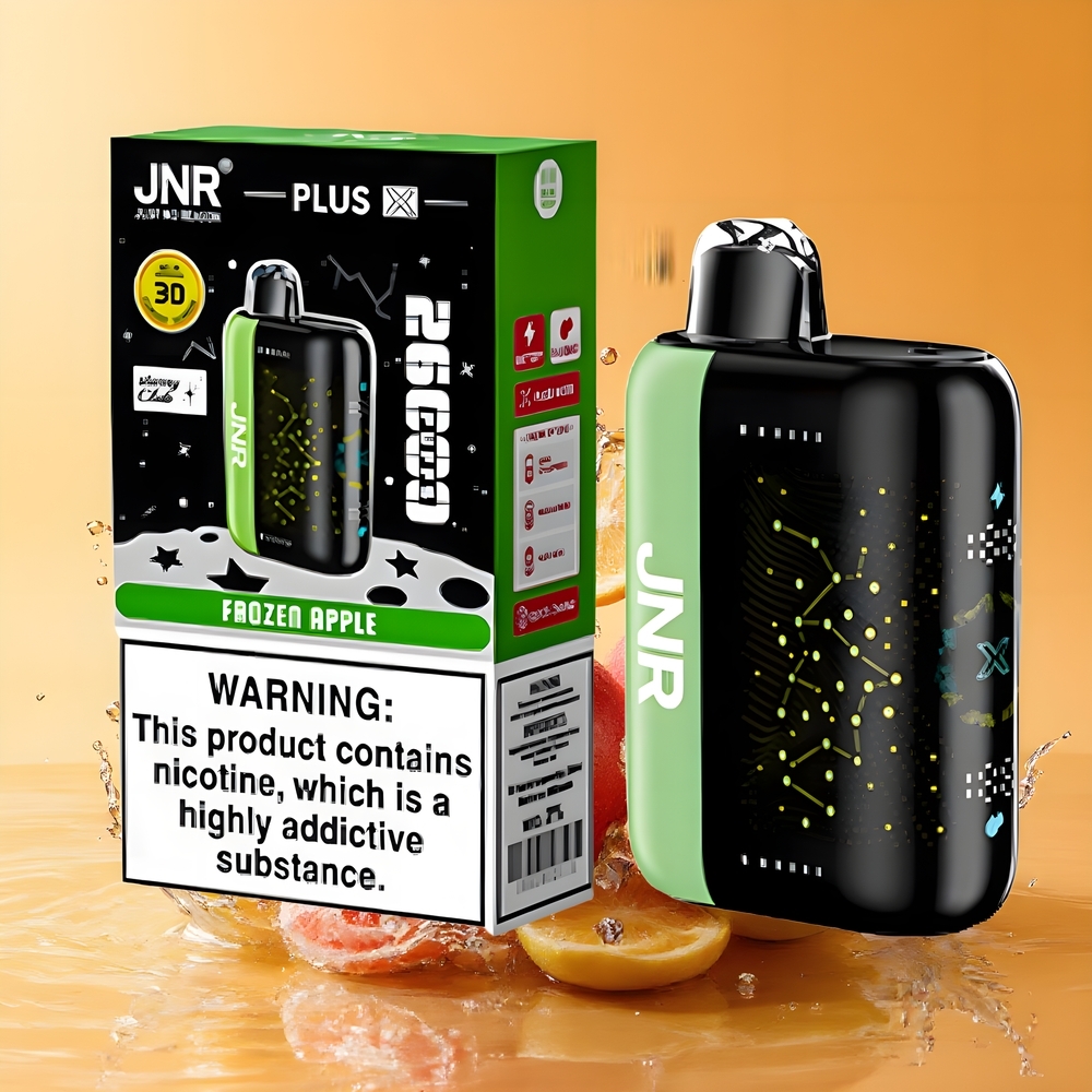 JNR Plus X 26000 Puffs Nagykereskedés Magyarország Fagyott Alma Dual Mesh Coil