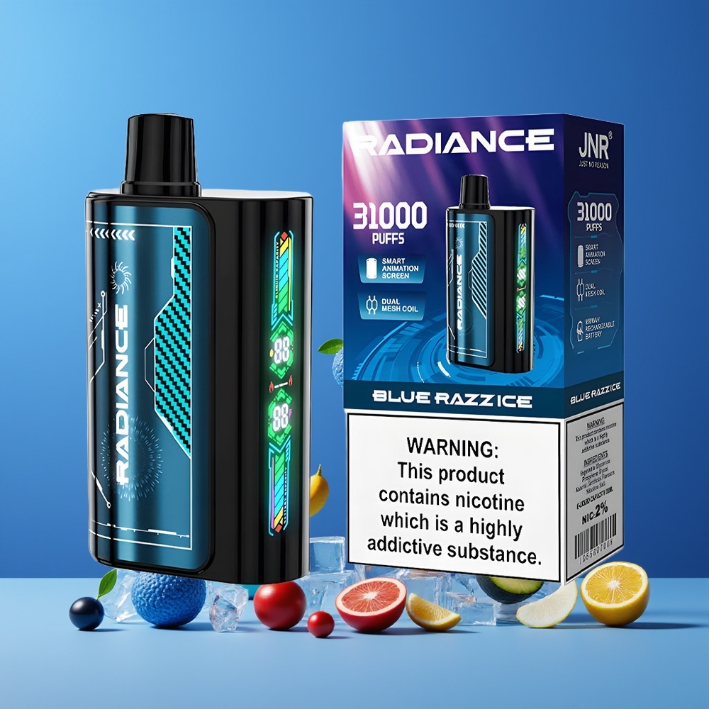 JNR Radiance 31000 Fuvar Képernyős Nagykereskedés Magyarország Kék Málna Jég