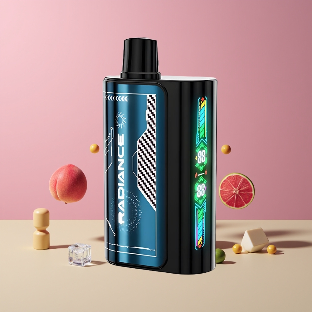 JNR Radiance 31000 Puffs Dual Mesh Coil Disposable Vape Nyári Őszibarack Jég Nagykereskedés Magyarország