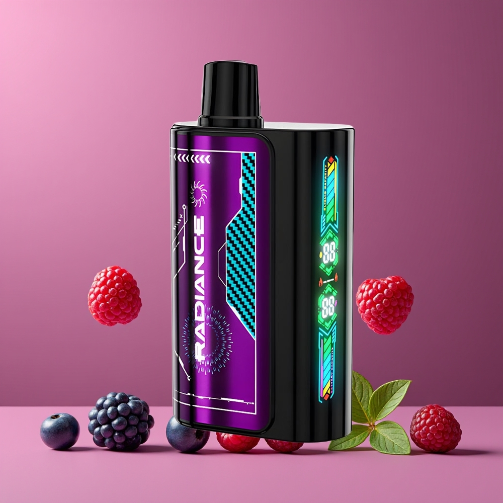 JNR Radiance 31000 Puffs Dual Mesh Coil Eldobható E-cigaretta Áfonya-Savanyú Málna Nagykereskedés Magyarország