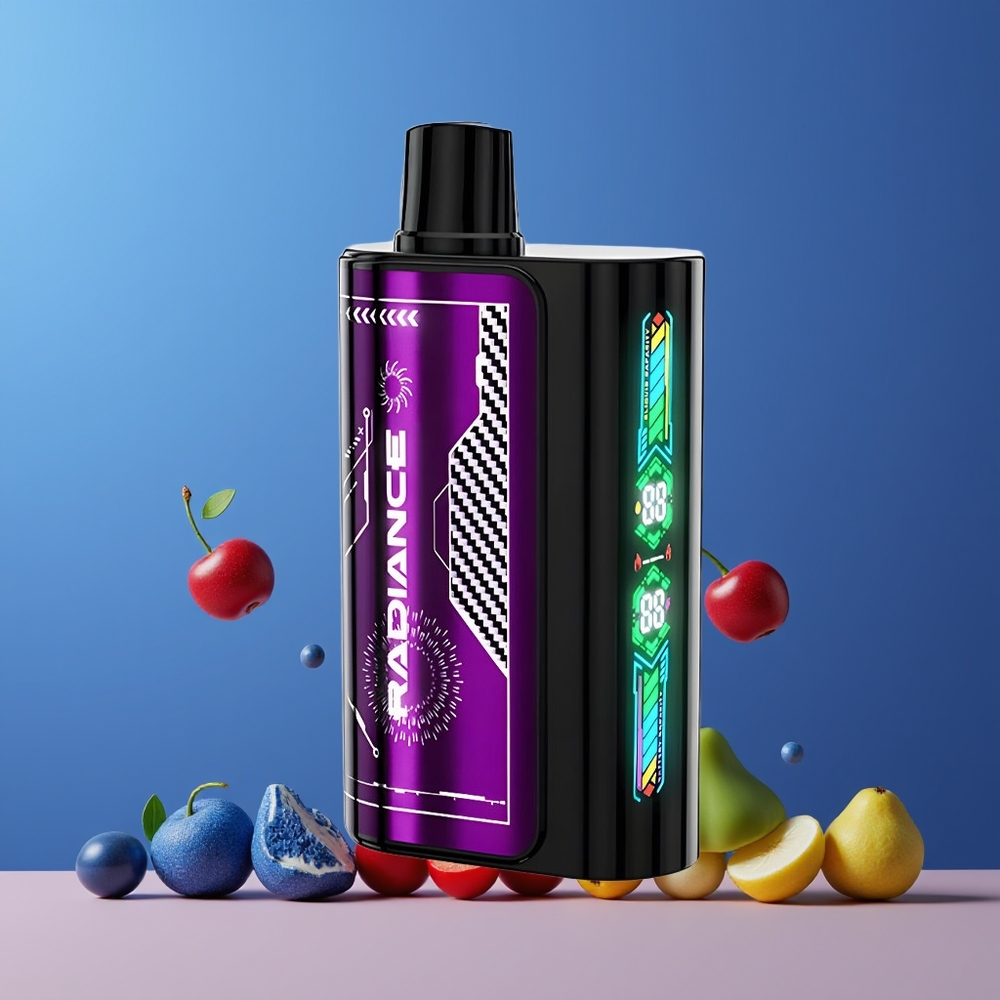 JNR Radiance 31000 Puffs Dual Mesh Coil Eldobható E-szigi Kék Málna-Cseresznye Nagykereskedés Magyarország