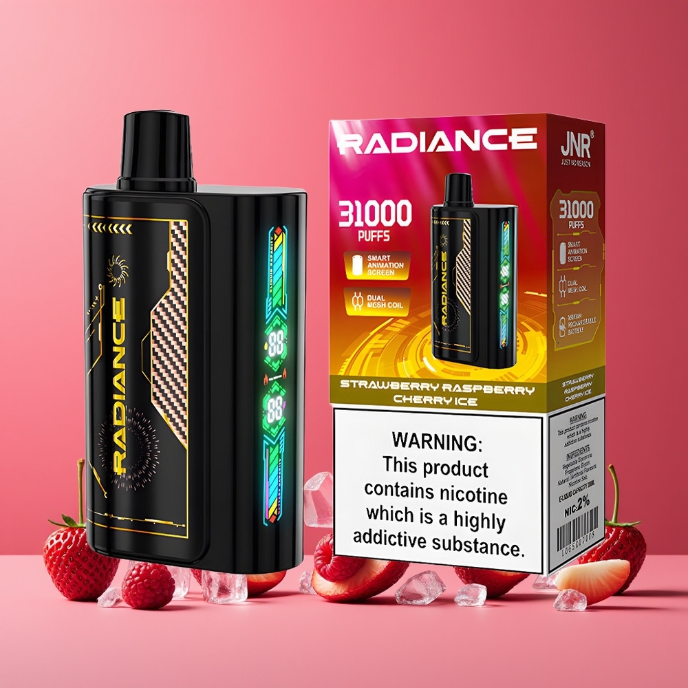 JNR Radiance 31000 Puffs Dual Mesh Egres Málna Cseresznye Jég Nagykereskedés Magyarország