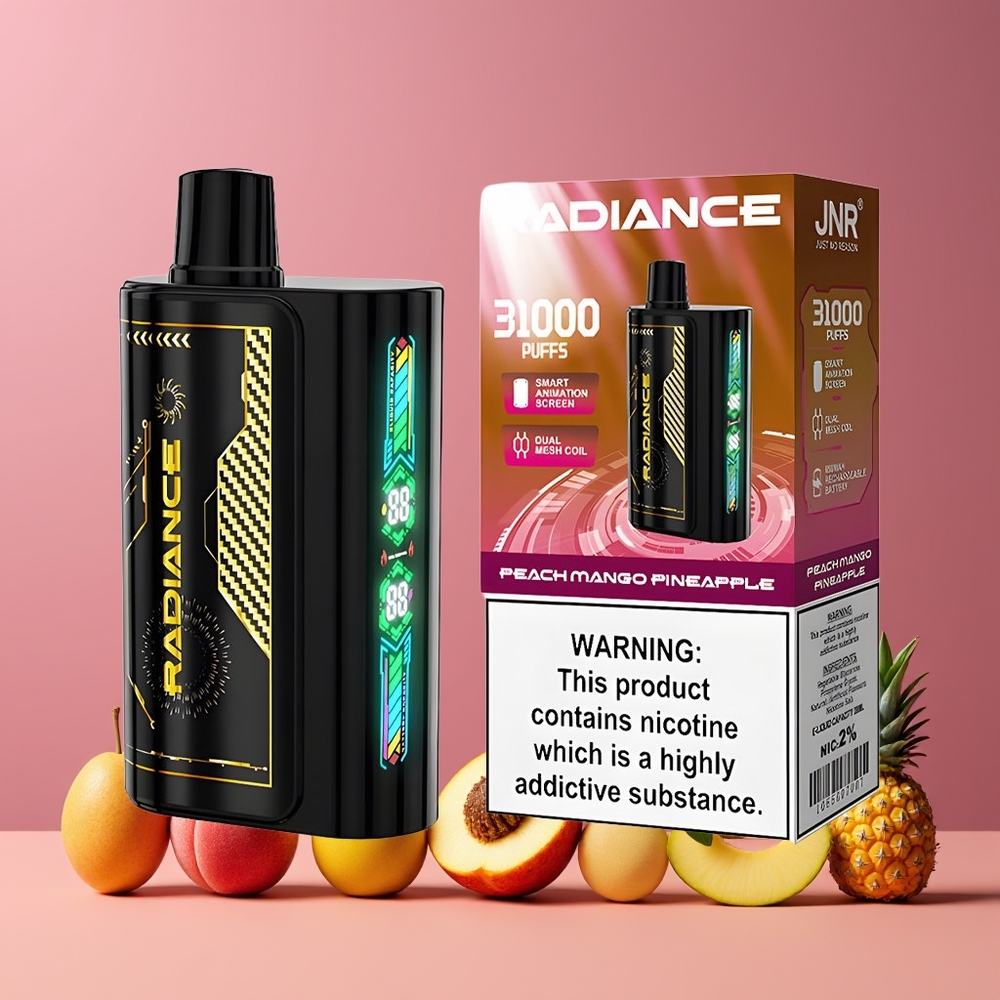 JNR Radiance 31000 Puffs Dual Mesh Nagykereskedés Magyarország Barack Manga Ananász