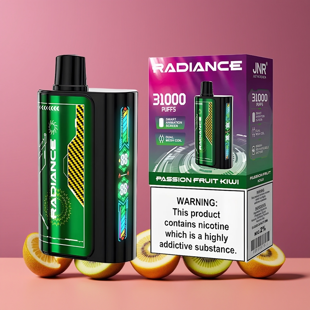 JNR Radiance 31000 Puffs Dual Mesh Passiógyümölcs-Kiwi Nagykereskedés Magyarország