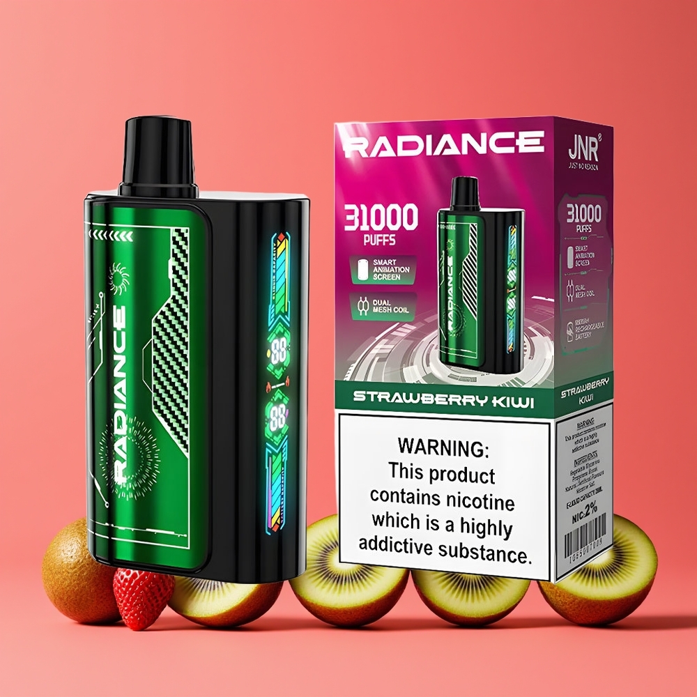 JNR Radiance 31000 Puffs Nagykereskedés Magyarország 28ml E-liquid Eper-Kivi