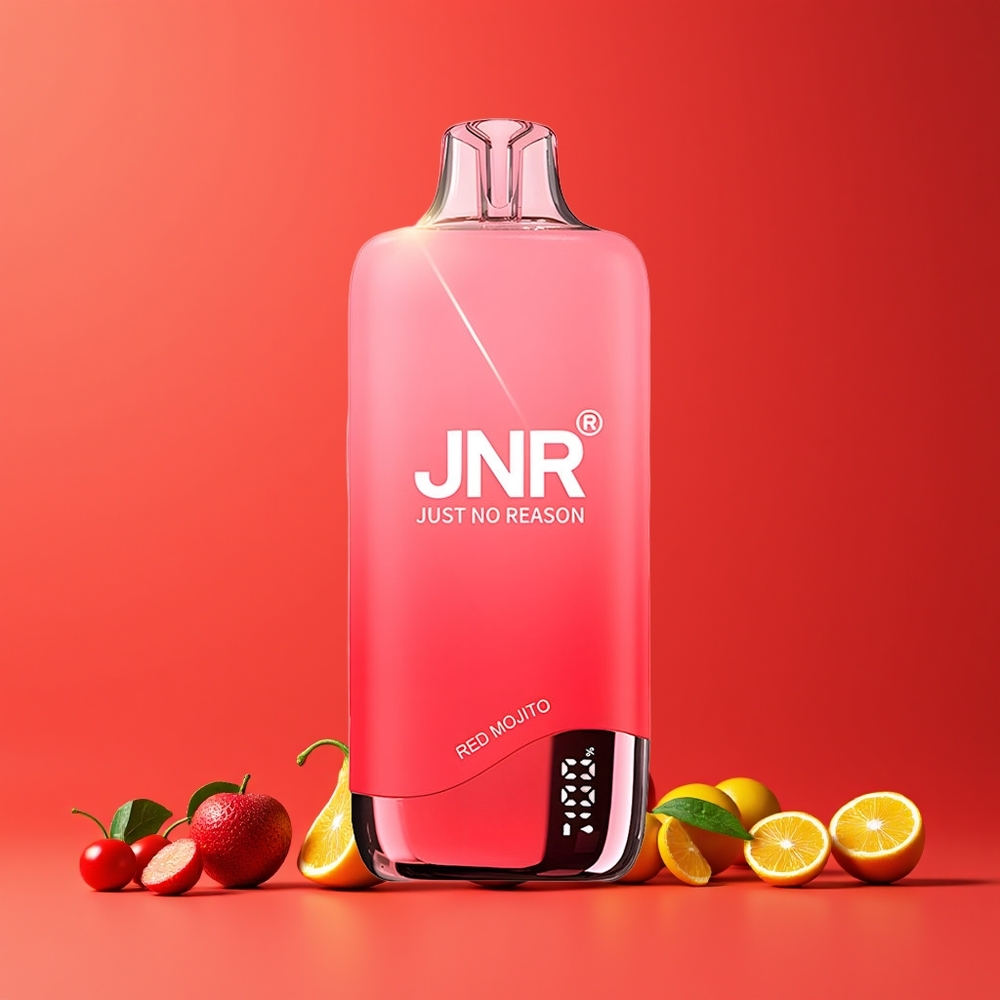 JNR Rainbow 10500 Puffs 18ml Nagykereskedés Magyarország Piros Mojito