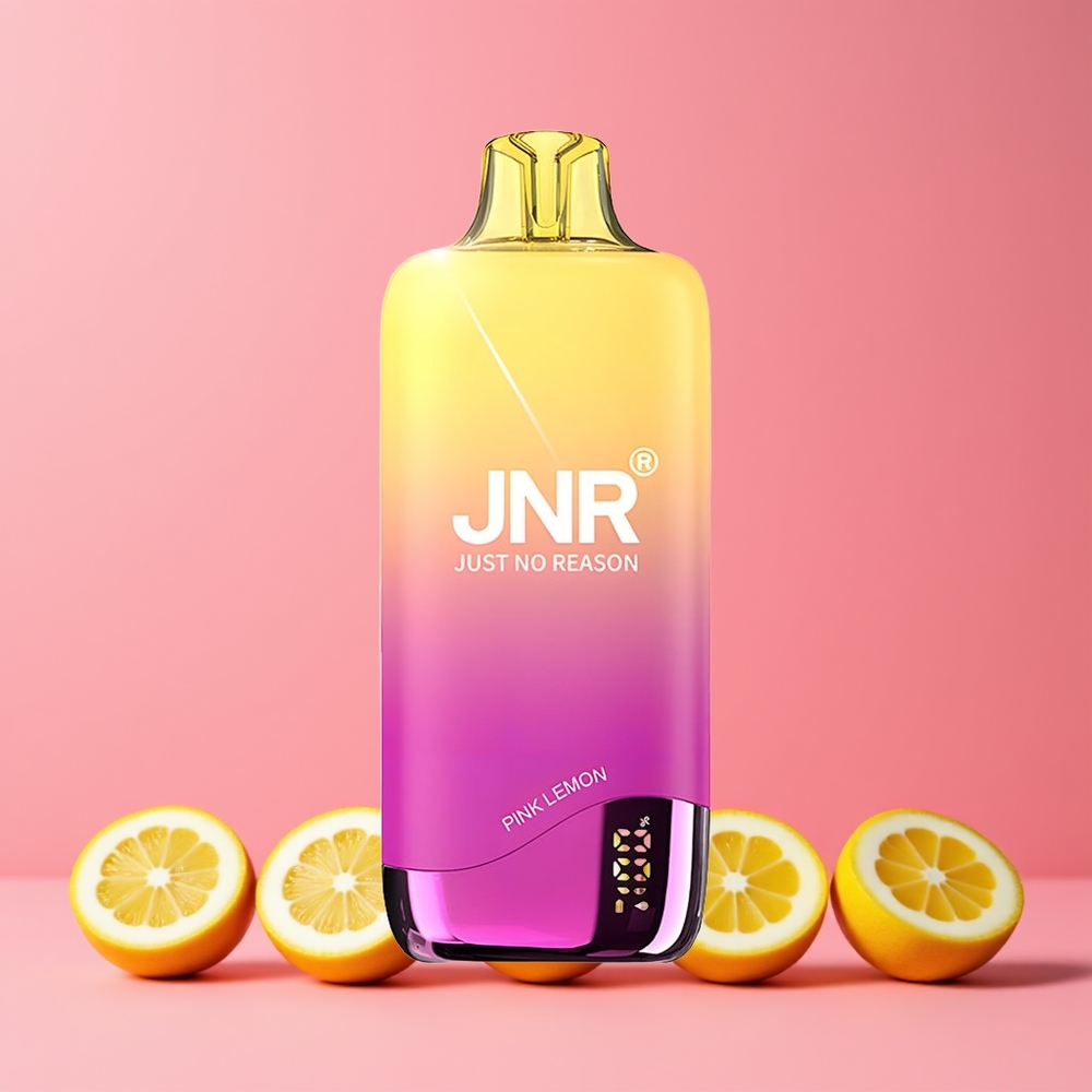 JNR Rainbow 10500 Puffs 18ml Nagykereskedés Magyarország Rózsaszín Citrom