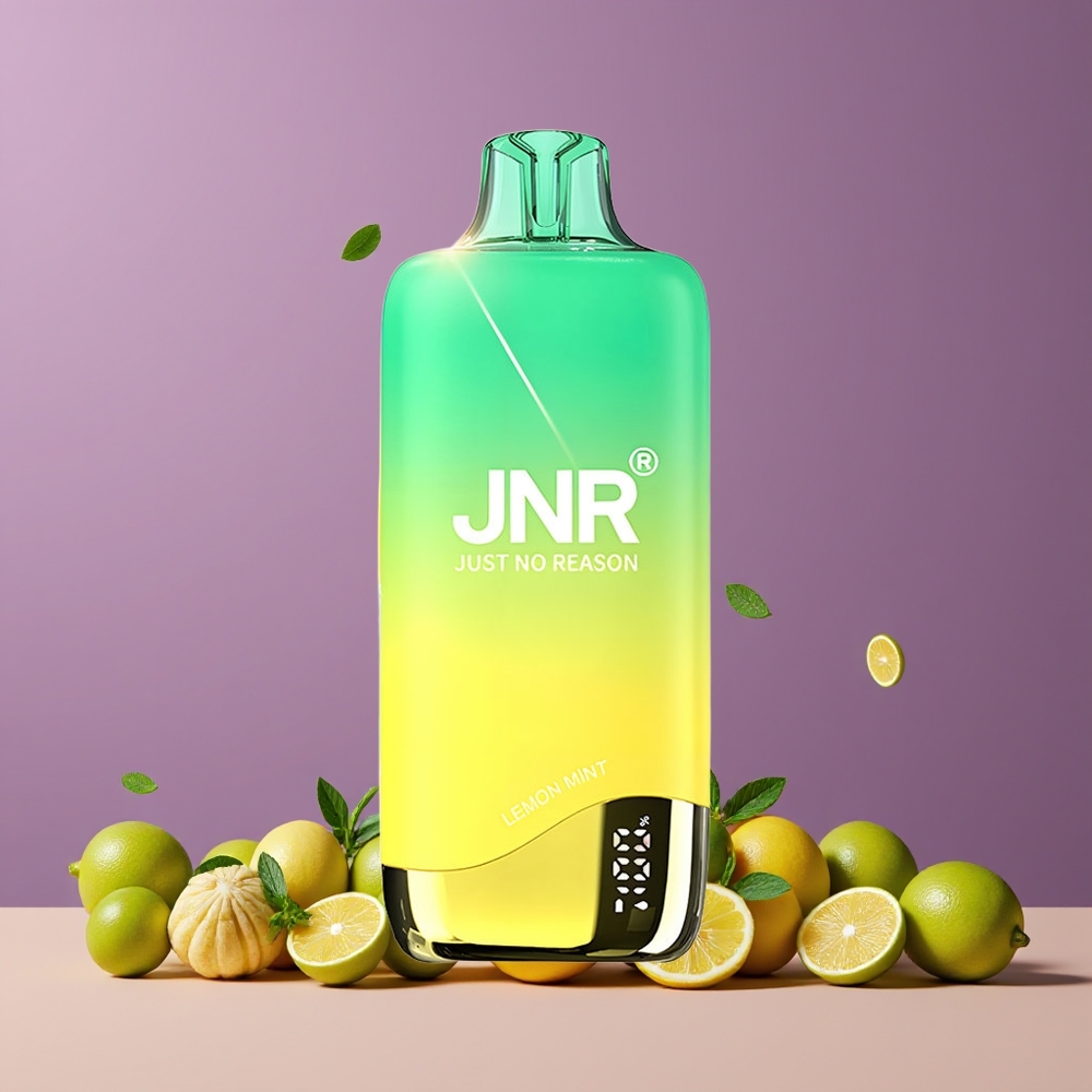 JNR Rainbow 10500 Puffs Eldobható E-szigi Citrom Menta Nagykereskedés Magyarország 18ml