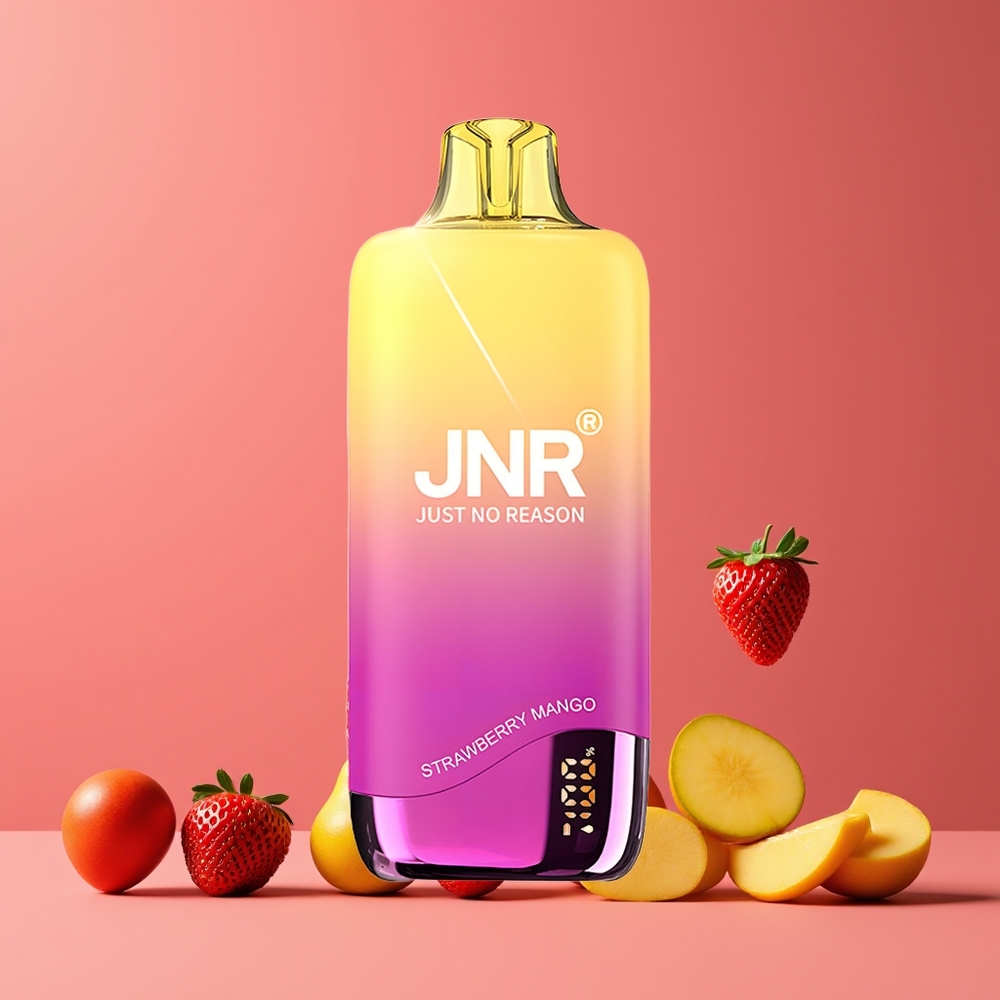 JNR Rainbow 10500 Puffs Eldobható Vape Eper-Mangó Nagykereskedés Magyarország 18ml
