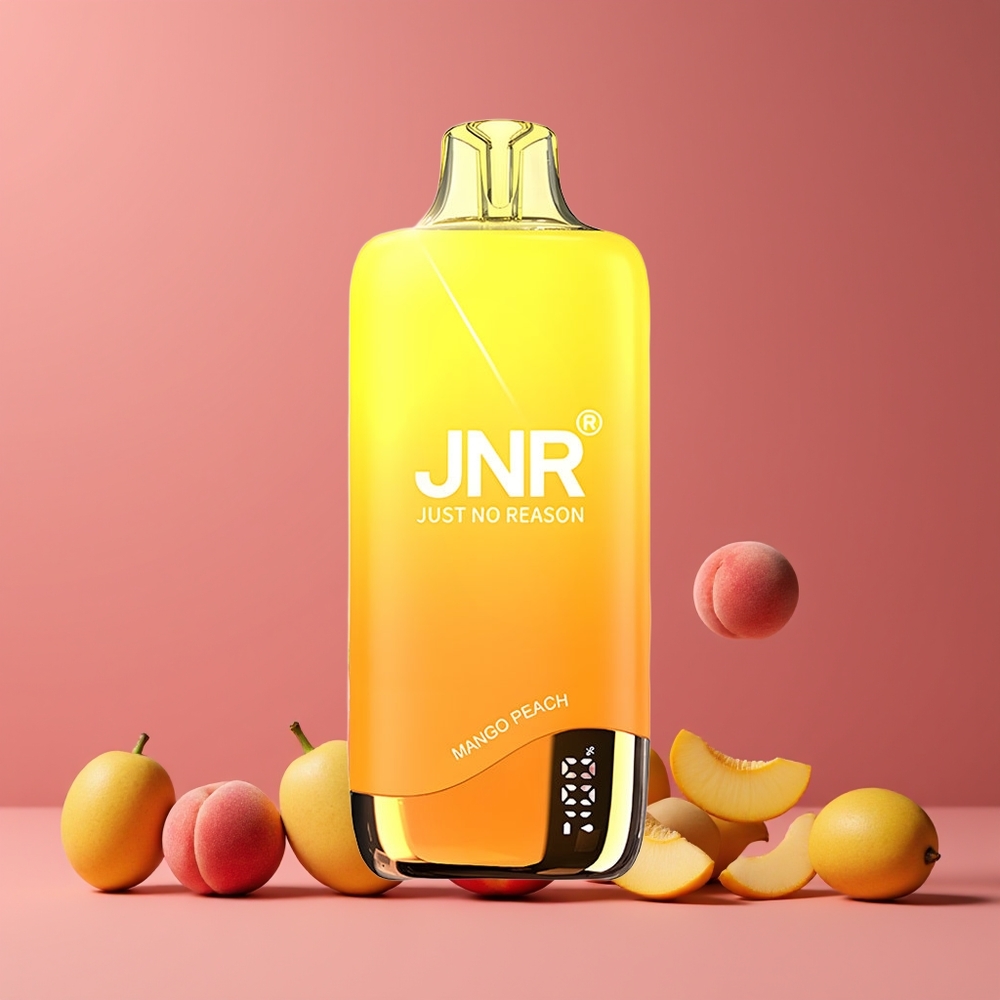 JNR Rainbow 10500 Puffs Eldobható Vape Mango-Őszibarack Nagykereskedés Magyarország 18ml Tank