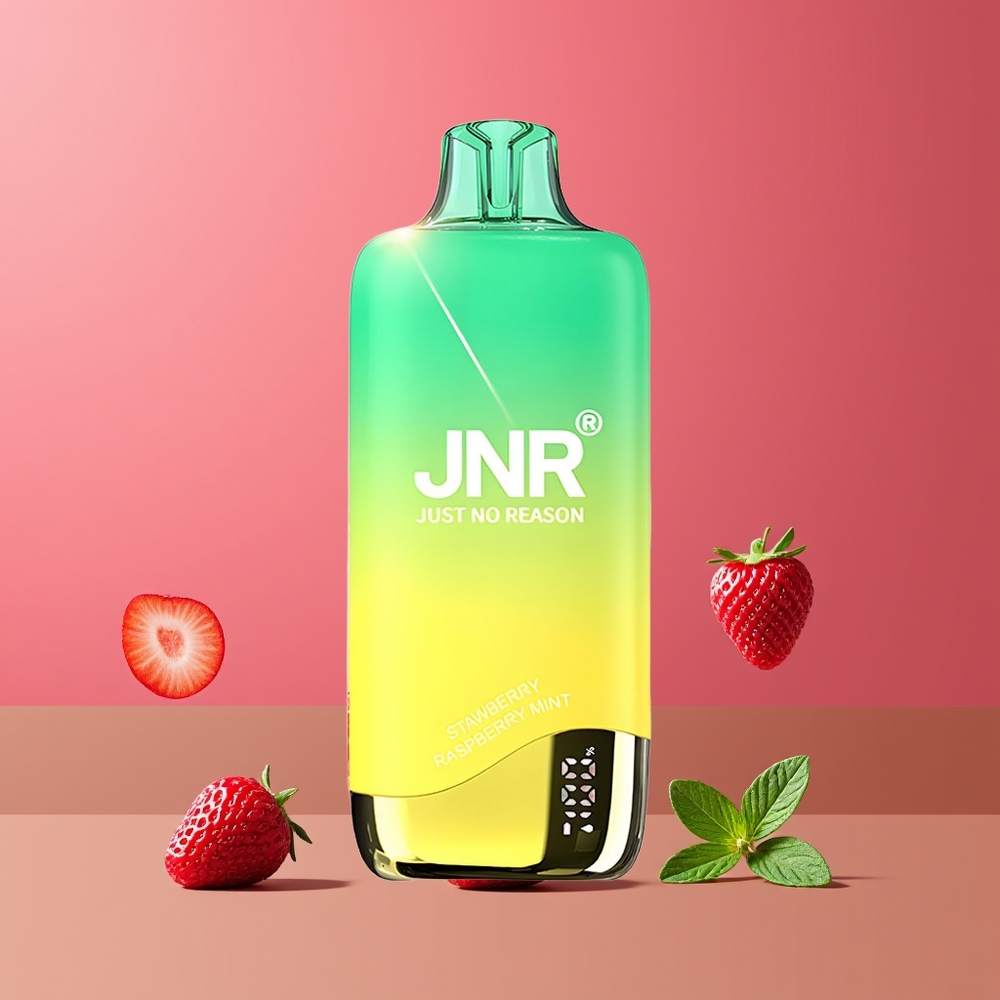 JNR Rainbow 10500 Puffs Nagykereskedés Magyarország Eper Málna Mentol 18ml Tank
